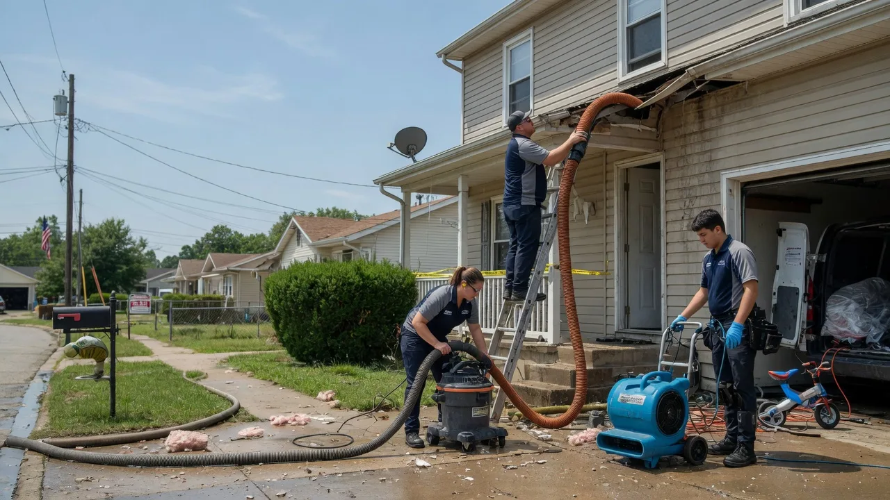 Water Damage Restoration in Sugar Run, PA near me